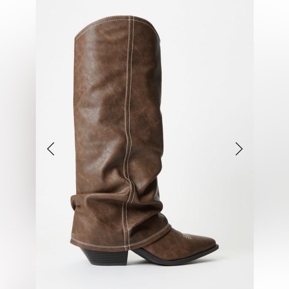 Brown Cowboy Boots - Picture 3 of 4